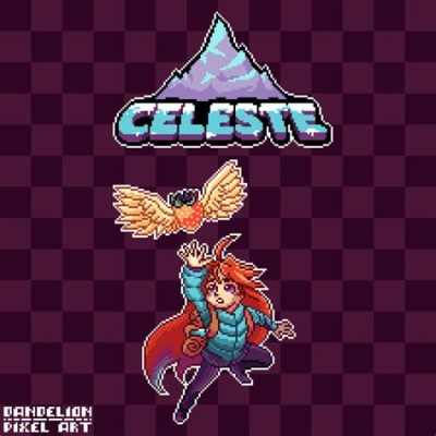  Celeste! 픽셀 아트 그래픽과 강렬한 플랫폼 액션을 자랑하는 인디 게임